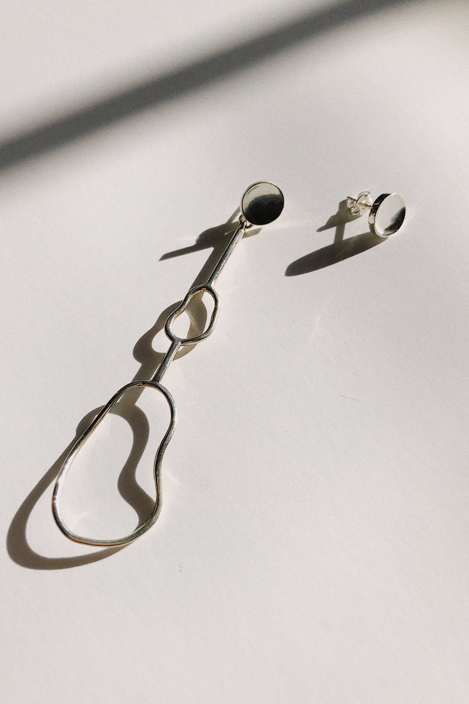 Aalto Asymmetric Earring Duet - Bing Bang Jewelry NYC